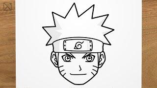 How to draw NARUTO UZUMAKI step by step EASY