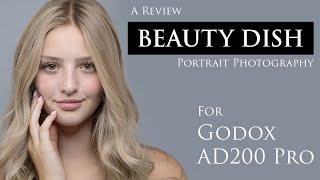 BEAUTY DISH - Godox AD200 Pro - Beauty Dish Review