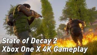 State of Decay 2 Gameplay - 4K Xbox One X Footage