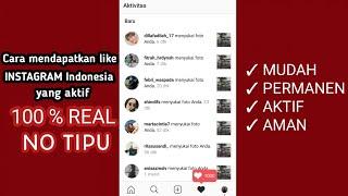 Cara Menambahkan Like Instagram Indonesia  Aktif 100% REAL