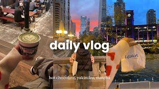 Daily Vlog｜fall days in the city ｜do you want to visit Chicago?