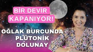 SERT VE DÖNÜŞTÜRÜCÜ  OĞLAK BURCUNDA DOLUNAY