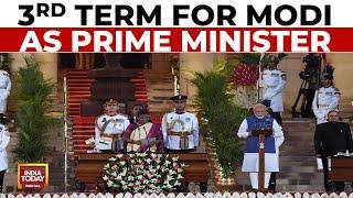 Narendra Modi Oath Ceremony Updates Narendra Modi Takes Oath As Prime Minister For Third Time