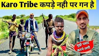 Karo Tribe  Real Life  सिर्फ़ एक हज़ार लोग बचे है इस जनजाति के  Bansi Bishnoi in Ethiopia