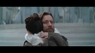 Obi-Wan say goodbye to 10yo Leia - Obi-Wan Kenobi 2022