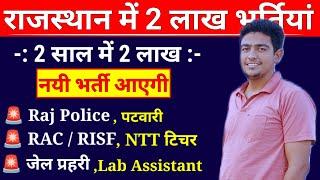 Rajasthan Police New Vacancy 2024   2 लाख नई भर्तियां 2024  Rajasthan New Vacancy 2024