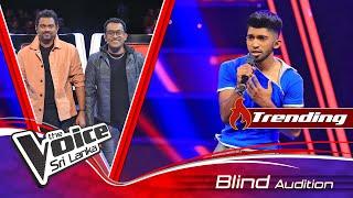 Thilina Wijayasinghe  Roo Sara රූ සරා  Blind Auditions  The Voice Sri Lanka