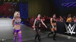 WWE 2K19 RIOTT SQUAD Trio Entrance Liv Morgan Ruby Riott Sarah Logan