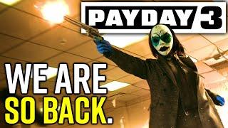 Payday 3 Update 8 is FANTASTIC.