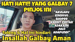 INSYAALLAH GALBAY AMAN 7 PINJOL INI-AKULAKU SHOPEE KRRDIVO KP ADAKAMI JULO ADAPUNDI...