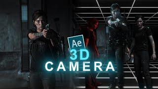 3D Camera effect  after effects