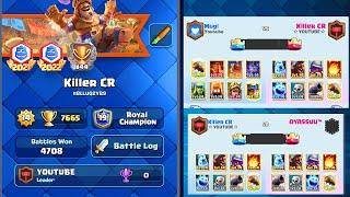 DESTROY OYASSUU and Mugi  Clash Royale Killer cr hog 2.6