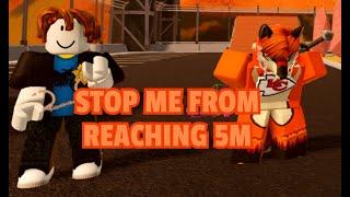 STOP ME FROM REACHING 5M CASH  Roblox Jailbreak