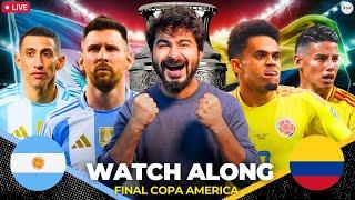 Argentina v Colombia  Copa America Final 2024 LIVE Reactions & Watchalong