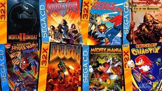 Top 75 best Sega CD & 32X games in chronological order. 1992 - 1996