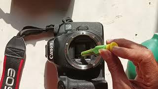canon 70D viewfinder cleaning