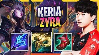 LEARN HOW TO PLAY ZYRA SUPPORT LIKE A PRO  T1 Keria Plays Zyra Support vs Fiddlesticks  Season 20