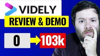 Videly Review and Demo 2021 - WATCH ME Rank Videos