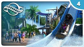 Building a Pirate Theme Log Flume in Planet Coaster