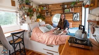 Tiny House Living Her Journey of Self-Sufficiency and Comfort