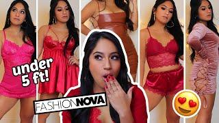 Valentines Day TRY ON HAUL - LingerieDresses feat. Fashion Nova