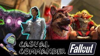 CAESAR  DOGMEAT  MOTHMAN  MADISON LI   Fallout EDH  Casual Commander