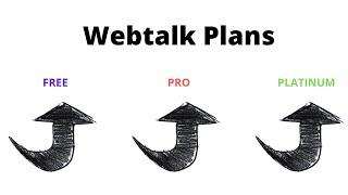 Webtalk Plans & Perks