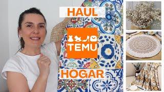 HAUL TEMU HOGAR BOHO cupón de descuento 