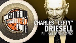 Charles Lefty Driesell  Hall of Fame Enshrinement Speech