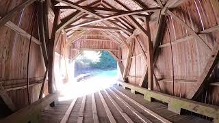 Forty Five River Covered Bridge in  NB