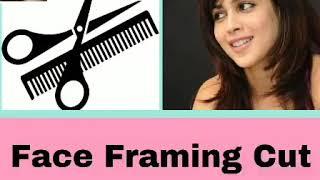Face framing Layrs cut Feather cutting technique‍️