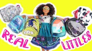 Real Littles Backpacks with Disney Encanto Mirabel and Isabela at School