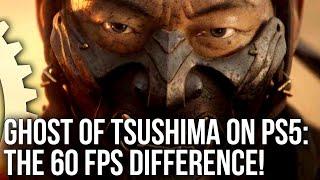 Ghost of Tsushima PS5 vs PS4 Pro - The 60fps Difference