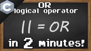 C OR logical operator 