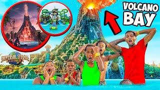 TOOK MY FAMILY ON VACATION TO ORLANDO FLORIDA️ & WE WENT TO VOLCANO BAY WATERPARK