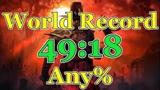 Old WR Grim Dawn Any% NMG Speedrun in 4918