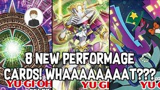 8 NEW PERFORMAGE CARDS for AC24 WILD Yu-Gi-Oh