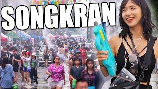 the BEST Songkran festival ever i got on the news 