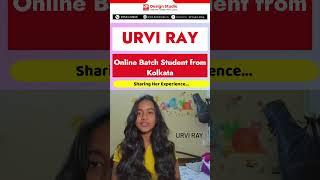 Urvi Ray Student at KP CLASSES - Join us for NIFT NID CEED UCEED #shprts #deisgncourses