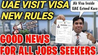 Now Extend UAE Visit Visa Inside The Country  Dubai Visit Visa Extend