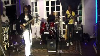 Christopher Martins Dont let me cheat on my girlfriend   Davis Ntare and the band at Gallileo lounge Nairobi Kenya