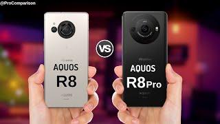 Sharp Aquos R8 vs Sharp Aquos R8 Pro  Comparison