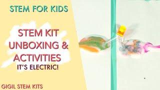 Its Electric STEM Kit Unboxing and Activities  Engineering for Kids  STEM for Kids