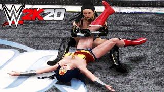 WWE 2K20  WONDER WOMAN V SUPERWOMAN  Requested Extreme Rules Iron Woman Match