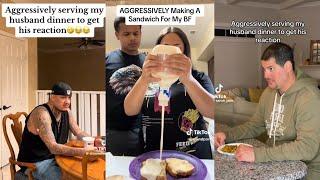 Aggressively Serving Dinner Prank Tiktok Compilation