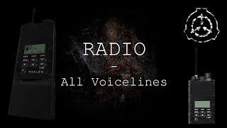 Radio  All Voicelines with Subtitles  SCP - Containment Breach v1.3.11