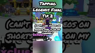 Use Codes  TLF Tips 2 #roblox #shorts #tappinglegends #tappinglegendsfinal