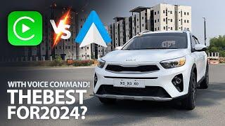 Apple CarPlay vs Android Auto 2024 - Which One is the Best for You? with Kia Stonic 2024