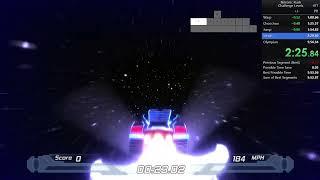 Nitronic Rush - Challenge Levels Speedrun in 555.82