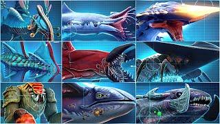 ALL LEVIATHAN & ALL CREATURE IN SUBNAUTICA BELOW ZERO